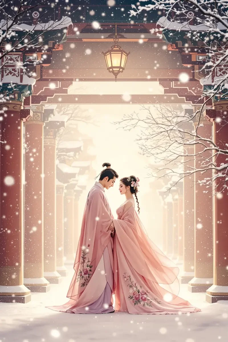 雪落长安 电影海报 - 日本激情片